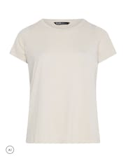 Yours Curve Green/Brown/White Core T-Shirts 3 Pack - Image 2 of 9
