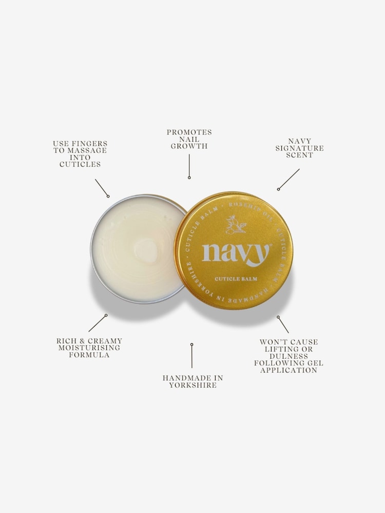 Navy Cuticle Balm - Image 3 of 3 Navy Cuticle Balm - Image 3 of 3
