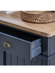 Gallery Home Meteor Navy Leroy 2 Door Sideboard - Image 2 of 9