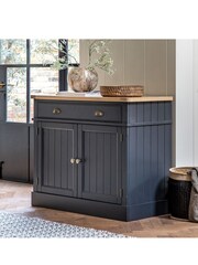 Gallery Home Meteor Navy Leroy 2 Door Sideboard - Image 4 of 9