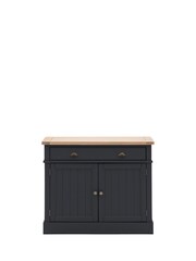 Gallery Home Meteor Navy Leroy 2 Door Sideboard - Image 5 of 9