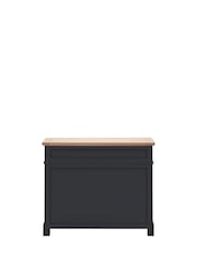 Gallery Home Meteor Navy Leroy 2 Door Sideboard - Image 6 of 9