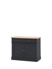 Gallery Home Meteor Navy Leroy 2 Door Sideboard - Image 9 of 9