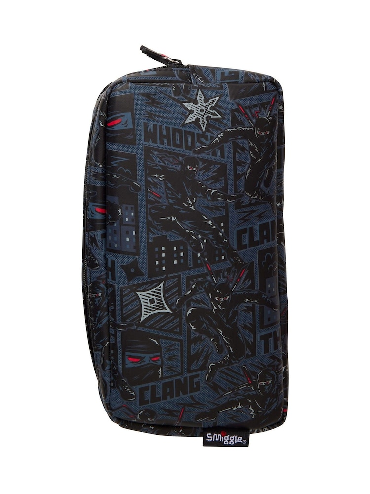 Smiggle Black Realm Character Pocket Pencil Case - Image 2 of 2 Smiggle Black Realm Character Pocket Pencil Case - Image 2 of 2