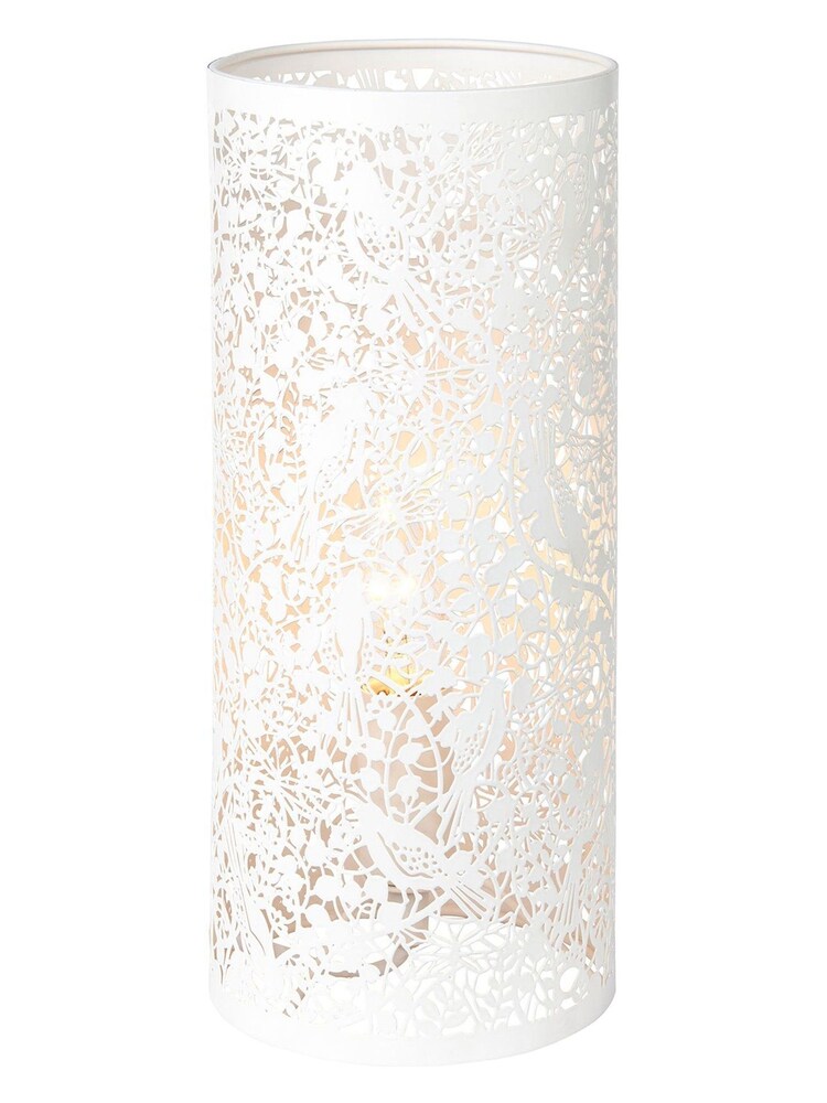 Gallery Home White Lennox Desk Lamp - Image 1 of 7