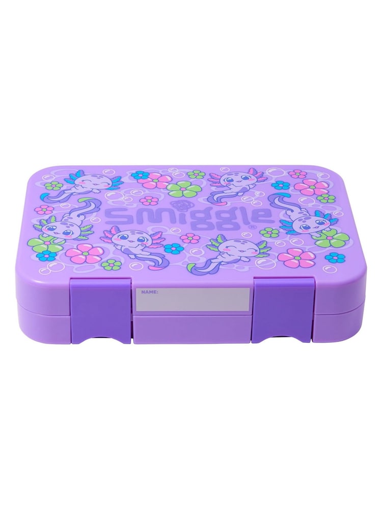 أرجواني - Smiggle Realm Medium Bento Lunchbox - صورة 1 من 3