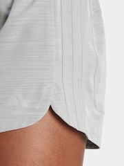 adidas Grey Pacer Woven Shorts - Image 6 of 7