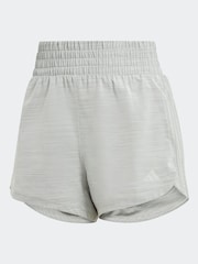 adidas Grey Pacer Woven Shorts - Image 7 of 7