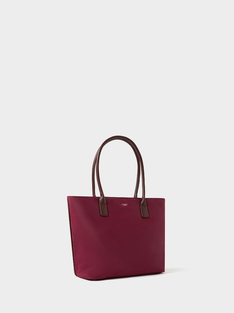 Osprey London Dark Red The Voyage Nylon Tote Bag - Image 2 of 5