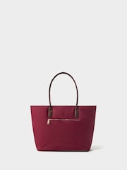 Osprey London Dark Red The Voyage Nylon Tote Bag - Image 3 of 5