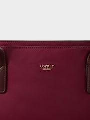 Osprey London Dark Red The Voyage Nylon Tote Bag - Image 4 of 5
