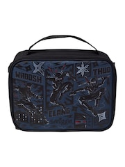 Smiggle Black Realm Oblong Attach Lunchbox - Image 1 of 2