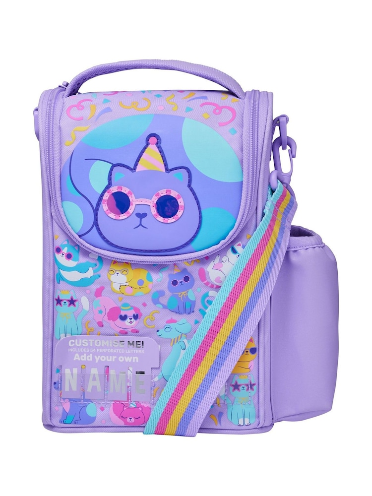 أرجواني - Smiggle Playtime Junior ID Lunchbox With Strap - صورة 1 من 3