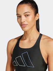 adidas Black Big Bar Logo Bikini - Image 6 of 7