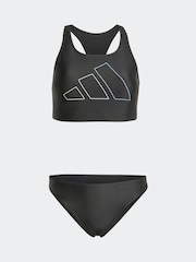 adidas Black Big Bar Logo Bikini - Image 7 of 7