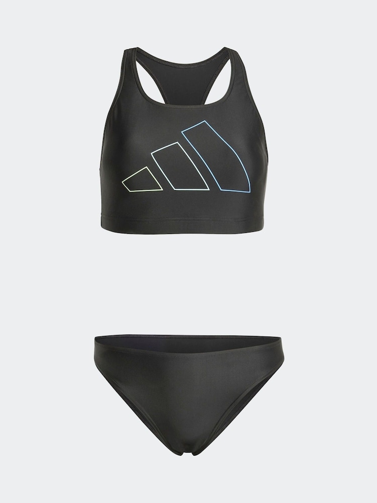 adidas Black Big Bar Logo Bikini - Image 7 of 7