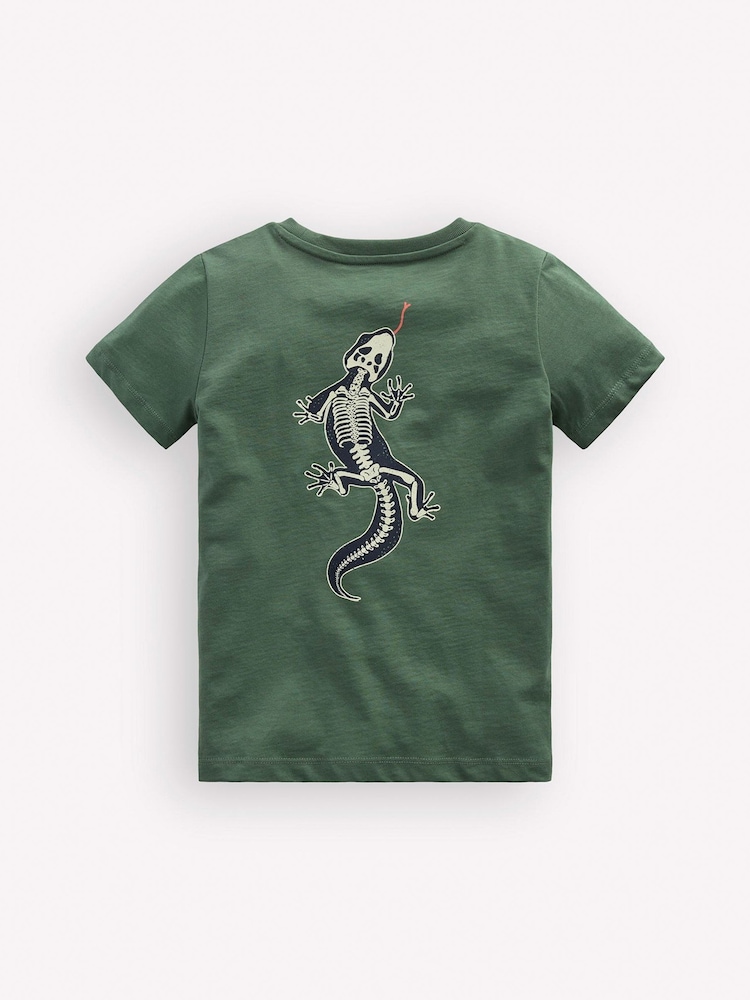 Boden Green Front and Back Glow T-Shirt - Image 2 of 3 Boden Green Front and Back Glow T-Shirt - Image 2 of 3