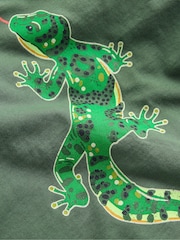 Boden Green Front and Back Glow T-Shirt - Image 3 of 3