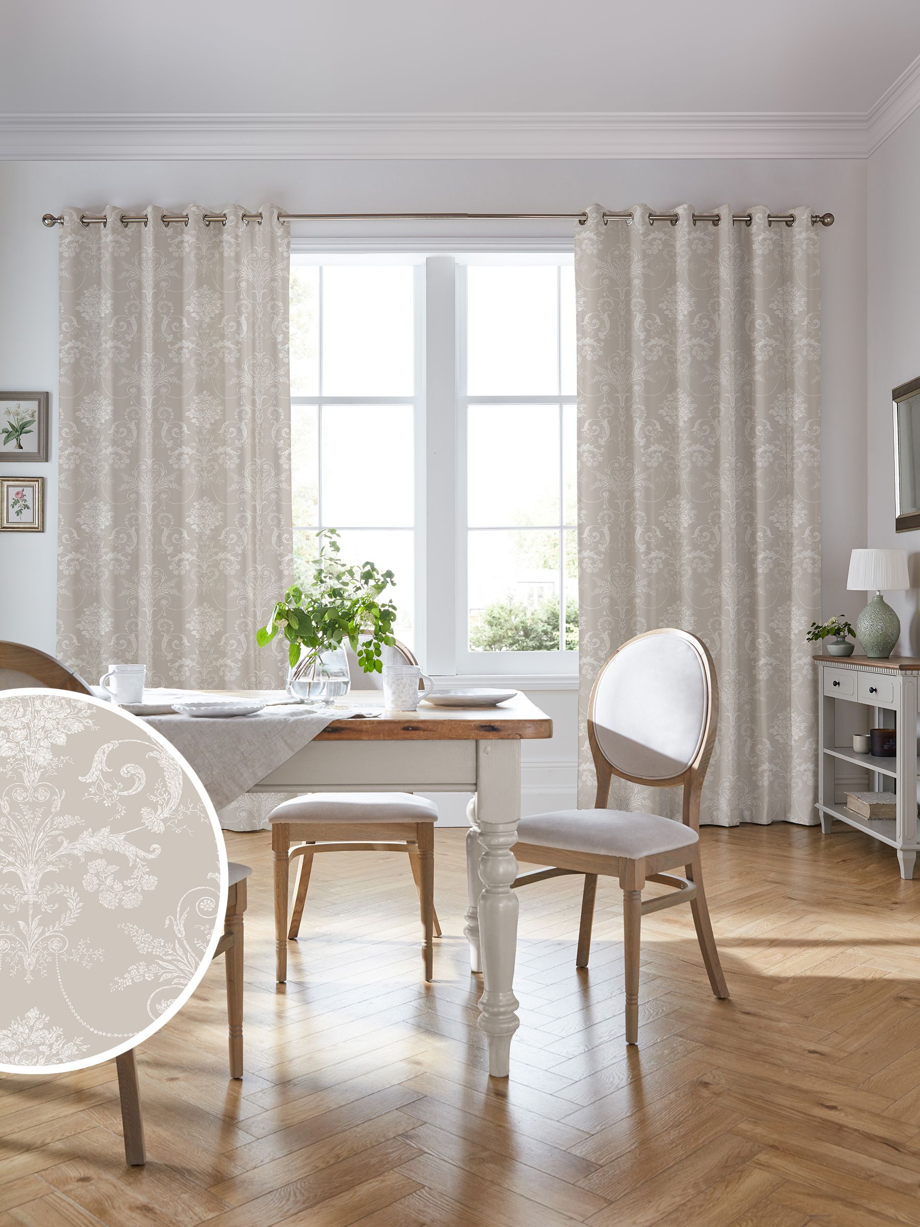 【Laura Ashley】JOSETTE リネンセット・シングル Dove grey Laura Ashley Josette Dove Grey Duvet Set • Jones and Tomlin