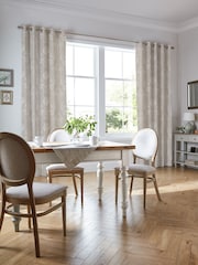 Laura Ashley Dove Grey Josette Made to Measure Curtains - Image 2 of 9