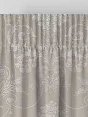 Laura Ashley Dove Grey Josette Made to Measure Curtains - Image 6 of 9