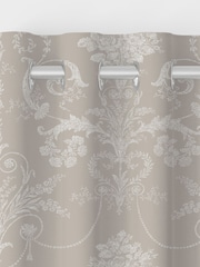 Laura Ashley Dove Grey Josette Made to Measure Curtains - Image 7 of 9