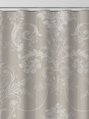 Laura Ashley Dove Grey Josette Made to Measure Curtains - Image 8 of 9