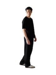 Moose Knuckles Black Yul Classic T-Shirt - Image 4 of 6