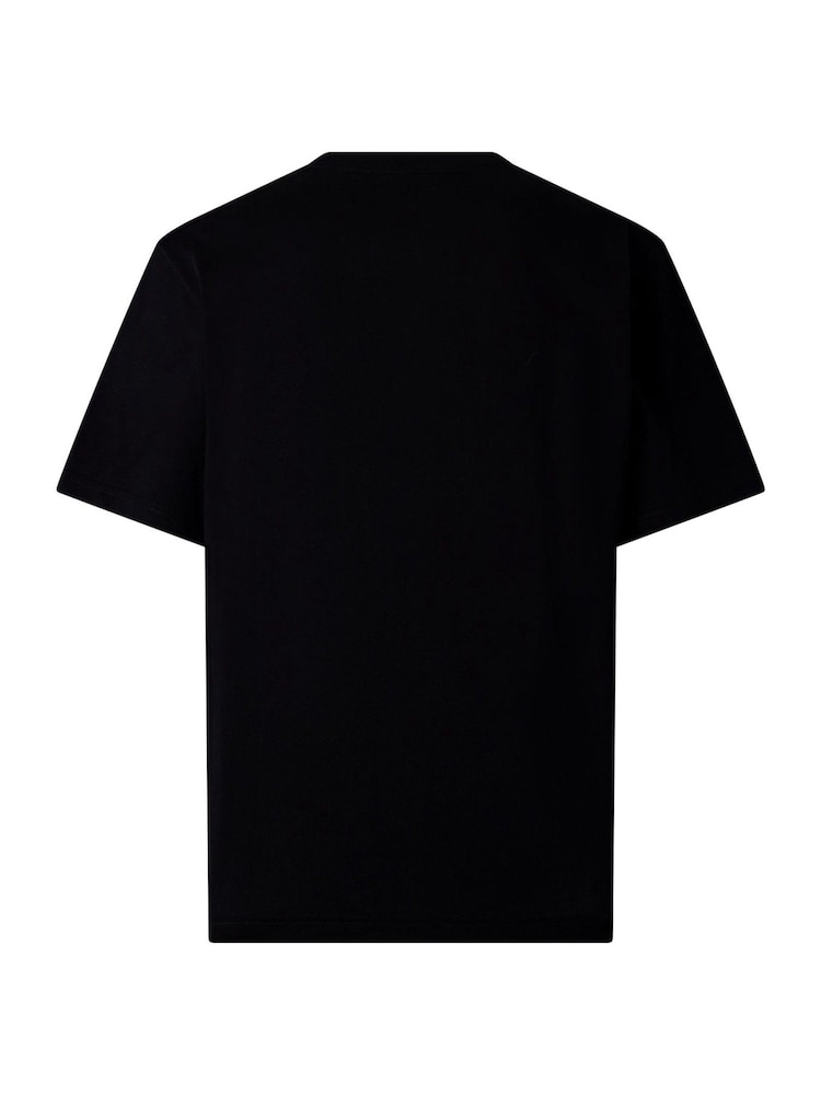 Moose Knuckles Black Yul Classic T-Shirt - Image 6 of 6