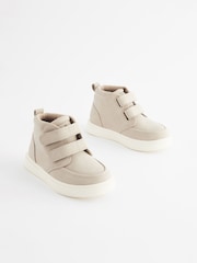 Natural Standard Fit (F) Warm Lined Touch Fastening Boots - Image 1 of 5