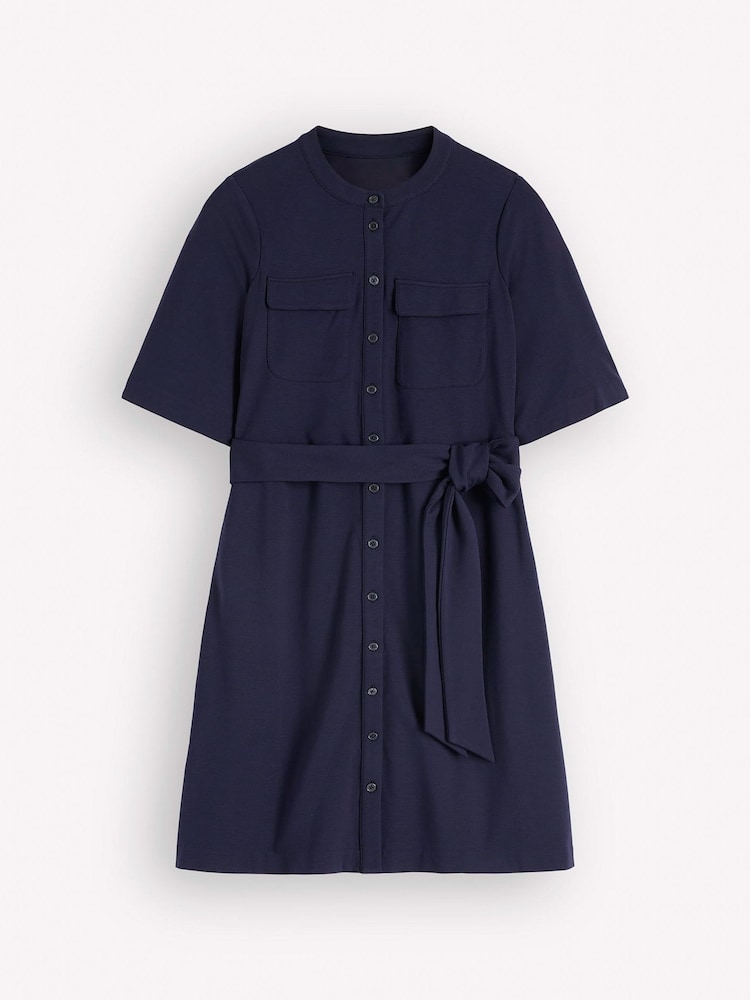 Boden Blue Front Pocket Ponte Dress - Image 5 of 5 Boden Blue Front Pocket Ponte Dress - Image 5 of 5
