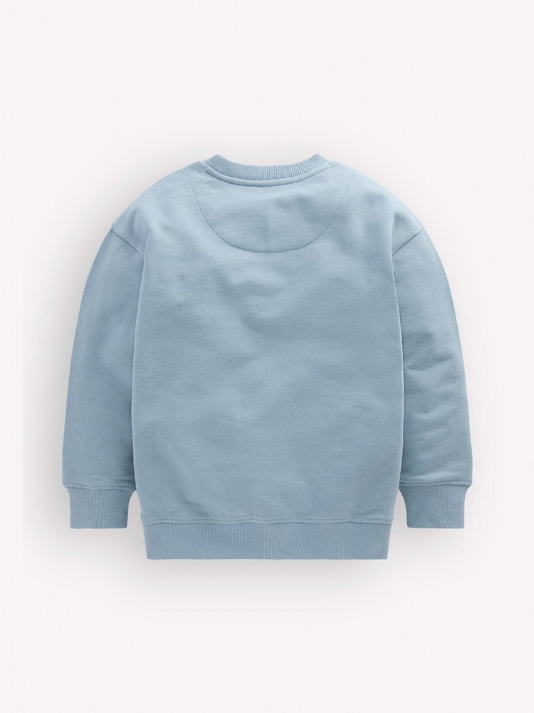 Boden Blue Fun Sweatshirt - Image 2 of 3