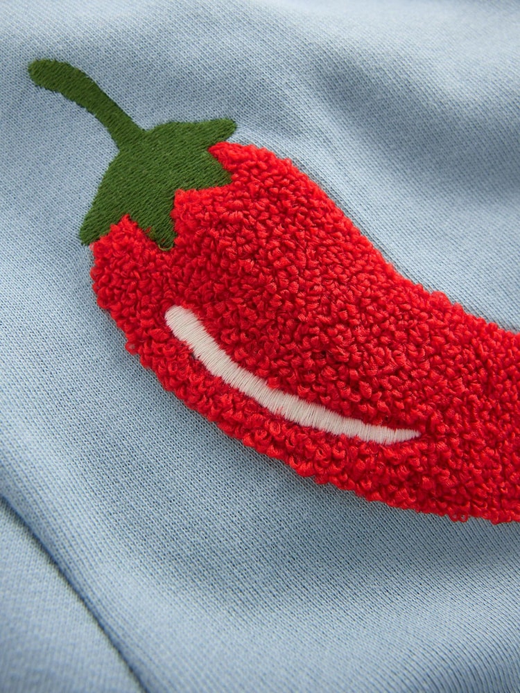 Boden Blue Fun Sweatshirt - Image 3 of 3