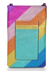 Kurt Geiger London Pink Kensington Leather Phone Crossbody Bag - Image 2 of 6