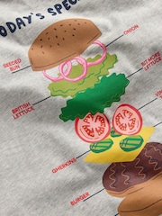 Boden Grey Front & Back Graphic T-Shirt - Image 3 of 3