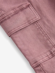 Pink Straight Leg Cargo Trousers (3-16yrs) - Image 5 of 5