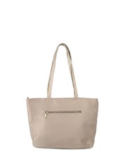 Jones Bootmaker Khaki Brown Vaya Leather Zip Close Shoulder Bag - Image 1 of 5