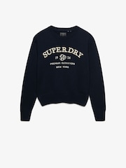 Mavi - Superdry Heritage Qrafik Cemper - 7şəkildən 6 şəkil