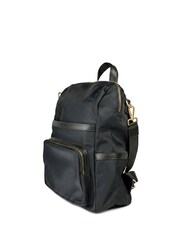 Jones Bootmaker Black Virelle Leather Backpack With Zip Pockets - Image 2 of 6