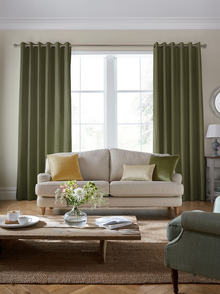 Laura Ashley Forest Swanson Made To Measure Curtains - Image 1 of 9