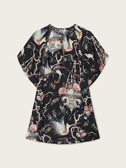 AllSaints Black Xena Dress - Image 7 of 7
