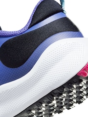 Nike Blue Junior Revolution 7 Trainers - Image 10 of 12