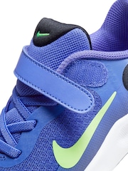 Nike Blue Junior Revolution 7 Trainers - Image 11 of 12