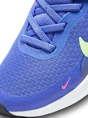 Nike Blue Junior Revolution 7 Trainers - Image 12 of 12