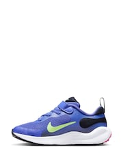 Nike Blue Junior Revolution 7 Trainers - Image 5 of 12