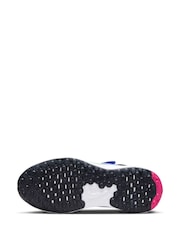 Nike Blue Junior Revolution 7 Trainers - Image 9 of 12