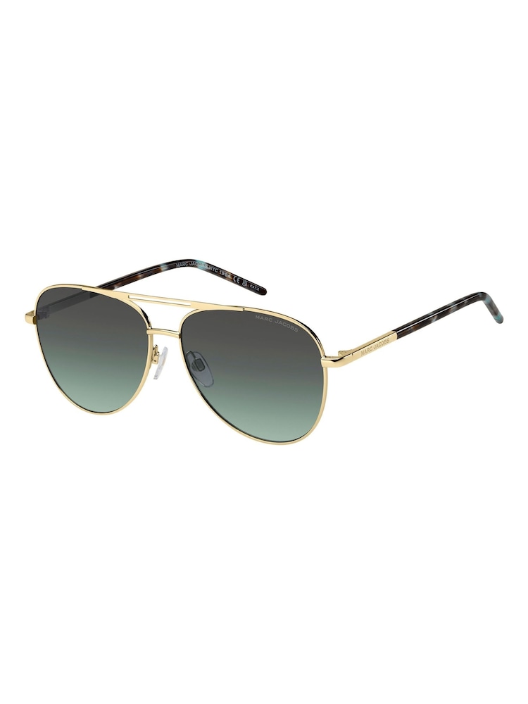 Lunettes de soleil aviateur Marc Jacobs - Image 1 sur 4