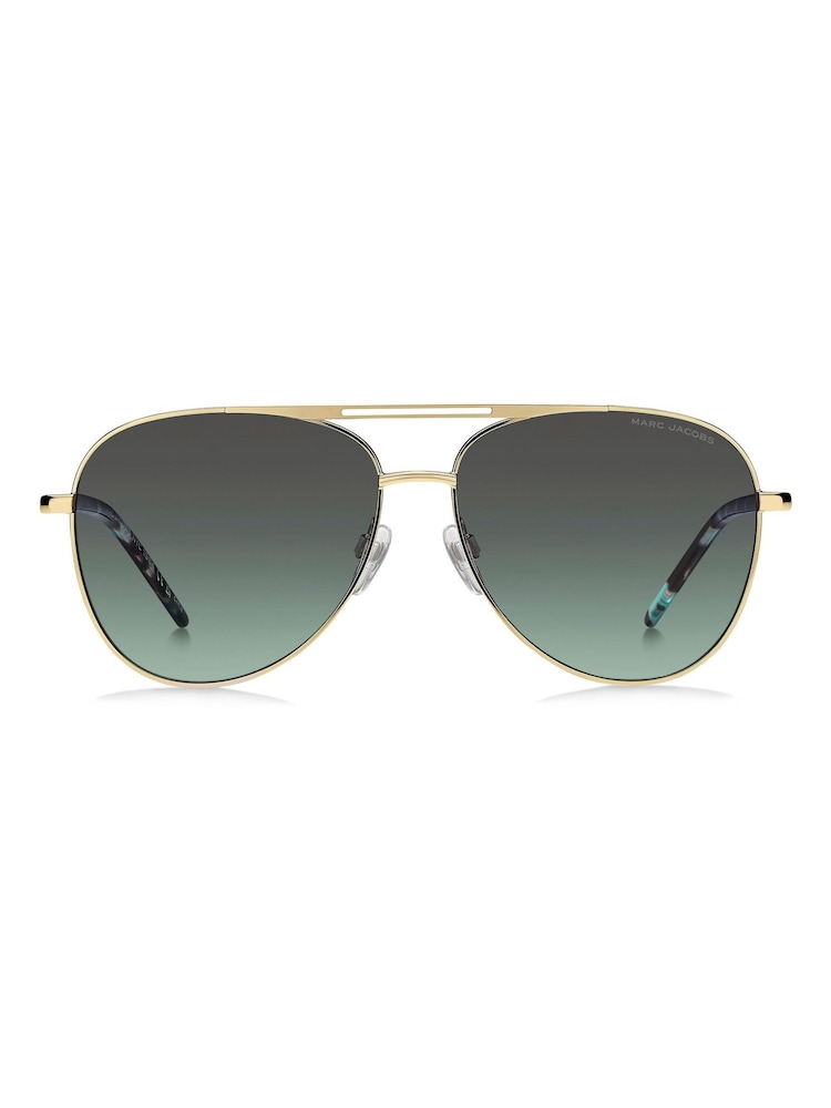 Lunettes de soleil aviateur Marc Jacobs - Image 2 sur 4
