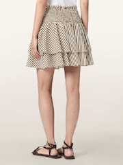 AllSaints Brown Kali Mini Skirt - Image 4 of 6