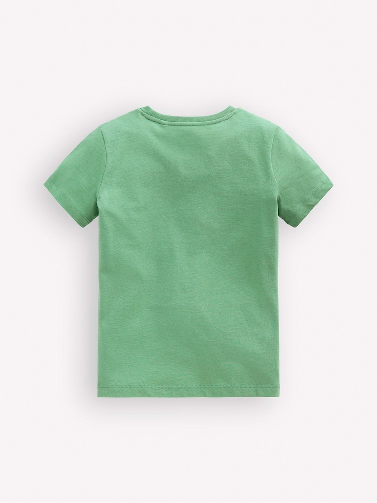 Boden Green Short Sleeve Graphic T-Shirt - Image 2 of 3